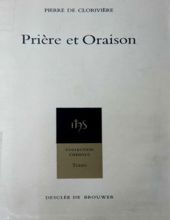 PRIÈRE ET ORAISON