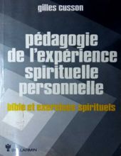 PÉDAGOGIE DE L'expérience SPIRITUELLE PERSONNELLE