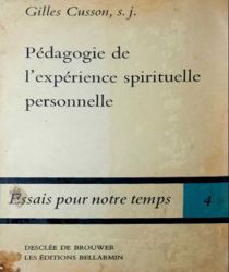 PÉDAGOGIE DE L'expérience SPIRITUELLE PERSONNELLE