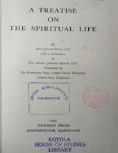 A TREATISE ON THE SPIRITUAL LIFE