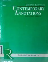 CONTEMPORARY ANNOTATIONS: IGNATIAN EXERCISES