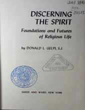 DISCERNING THE SPIRIT