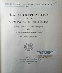 LA SPIRITUALITÉ DE LA COMPAGNIE DE JÉSUS