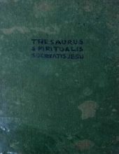 THESAURUS SPIRITUALIS SOCIETATIS IESU