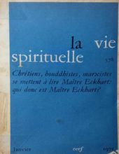 LA VIE SPIRITUELLE