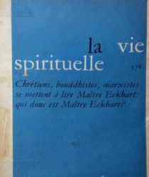 LA VIE SPIRITUELLE