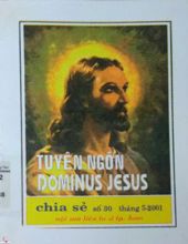 HIỂU THẾ NÀO VỀ TUYÊN NGÔN DOMINUS JESUS