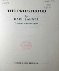 THE PRIESTHOOD 