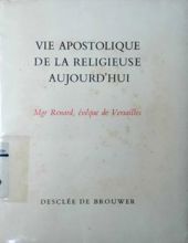 VIE APOSTOLIQUE DE LA RELIGIEUSE AUJOURD'hui