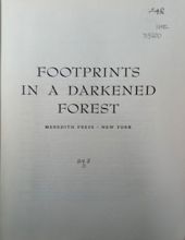 FOOTPRINTS IN A DARKENED FOREST