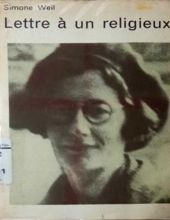 LETTRE À UN RELIGIEUX