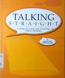 TALKING STRAIGHT