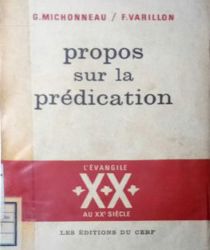 PROPOS SUR LA PRÉDICATION