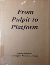 FROM PULPIT TO PLATFORM