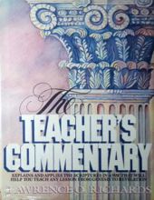 THE TEACHER's COMMENTARY