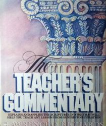 THE TEACHER's COMMENTARY