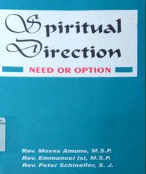 SPIRITUAL DIRECTION NEED OR OPTION