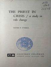 THE PRIEST IN CRISIS