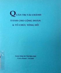 QUẢN TRỊ TÀI CHÁNH DÀNH CHO CỘNG ĐOÀN VÀ TỔ CHỨC TÔNG ĐỒ