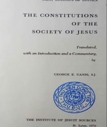 THE CONSTITUTIONS OF THE SOCIETY OF JESUS