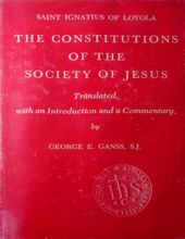 THE CONSTITUTIONS OF THE SOCIETY OF JESUS AND THEIR COMPLEMENTARY NORMS