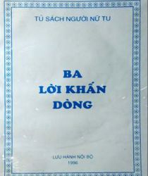 BA LỜI KHẤN DÒNG