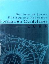 SOCIETY OF JESUS PHILIPPINE PROVINCE FORMATION GUIDELINES