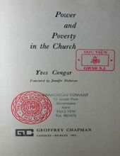 POWER AND POVERTY IN THE CHURCH