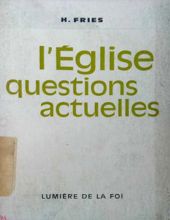 L'église QUESTIONS ACTUELLES