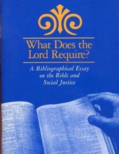 WHAT DOES THE LORD REQUIRE