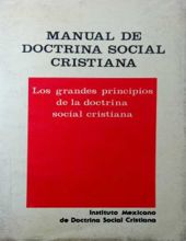 MANUAL DE DOCTRINA SOCIAL CRISTIANA