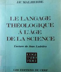 LE LANGAGE THÉOLOGIQUE À L'âge DE LA SCIENCE