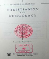 CHRISTIANITY AND DEMOCRACY 