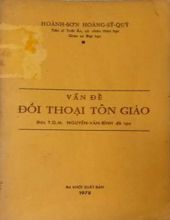 VẤN ĐỀ ĐỐI THOẠI TÔN GIÁO