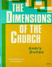 THE DIMENSIONS OF THE CHURCH