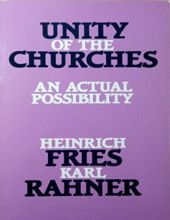 UNITY OF THE CHURCHES