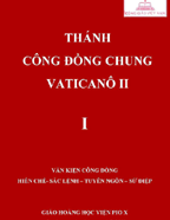 THÁNH CÔNG ĐỒNG CHUNG VA-TI-CA-NÔ II