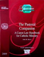 THE PASTORAL COMPANION: A CANON LAW HANDBOOK FOR CATHOLIC MINISTRY