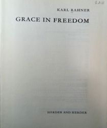 GRACE IN FREEDOM