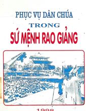 PHỤC VỤ DÂN CHÚA TRONG SỨ MỆNH RAO GIẢNG