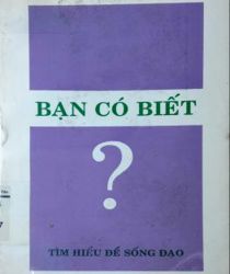 BẠN CÓ BIẾT?