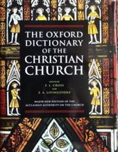 THE OXFORD DICTIONARY OF THE CHRISTIAN CHURCH