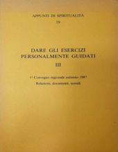 DARE GLI ESERCIZI PERSONALMENTE GUIDATI 