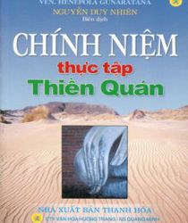 CHÍNH NIỆM THỰC TẬP THIỀN QUÁN