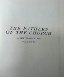 THE FATHERS OF THE CHURCH A NEW TRANSLATION VOLUME 14