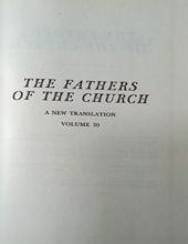 THE FATHERS OF THE CHURCH A NEW TRANSLATION VOLUME 30