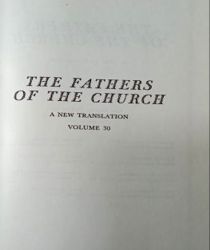 THE FATHERS OF THE CHURCH A NEW TRANSLATION VOLUME 30