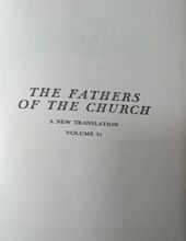 THE FATHERS OF THE CHURCH A NEW TRANSLATION VOLUME 31