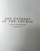 THE FATHERS OF THE CHURCH A NEW TRANSLATION VOLUME 36