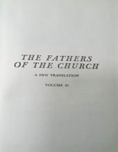 THE FATHERS OF THE CHURCH A NEW TRANSLATION VOLUME 42